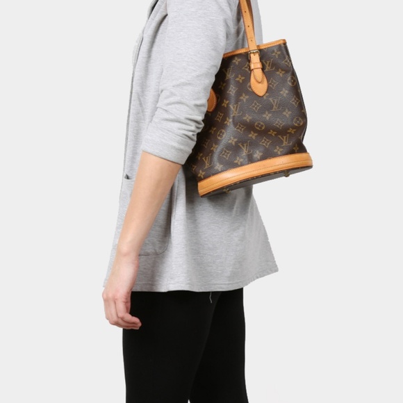 Vintage Louis Vuitton Monogram Petit Bucket PM - Picture 6 of 7